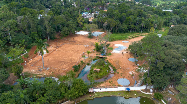 O parque vai ocupar uma área de quase 21mil m² - Foto: Prefeitura de Santana de Parnaíba
