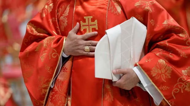 Cardeais se reúnem a partir desta quarta-feira no conclave — Foto: Vatican Media/AFP