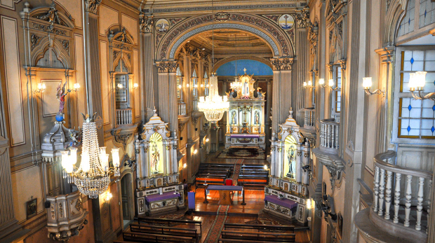 “Igreja do Patrocínio recebe fiéis e visitantes durante celebrações em homenagem à Venerável Madre Maria Teodora. Foto: Prefeitura de Itu