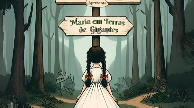 Arte na praça: Espetáculo Maria em Terra de Gigantes encantará o público neste domingo (25), com entrada gratuita na Praça Dom José Gaspar. Foto: Prefeitura de Mairinque