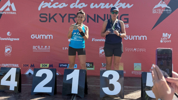 Representando Osasco com orgulho, Luiza Luvizotto vence os desafios das montanhas no Pico do Urubu e mostra que superação não tem idade. Foto: Divulgação