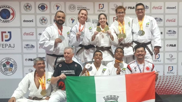 Orgulho osasquense no tatame! Judocas de Osasco conquistaram ouros, pratas e bronzes no Sul-Americano de Judô em Assunção, representando o Brasil com garra. Foto: Divulgação
