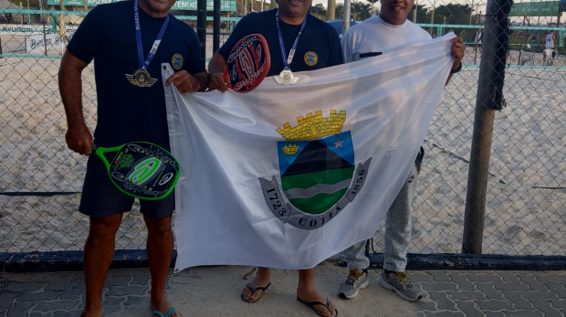 Com garra e espírito esportivo, os GCMs Fábio Bruno e Manoel Max brilham na competição estadual e reforçam o orgulho de Cotia. Foto: Prefeitura de Cotia
