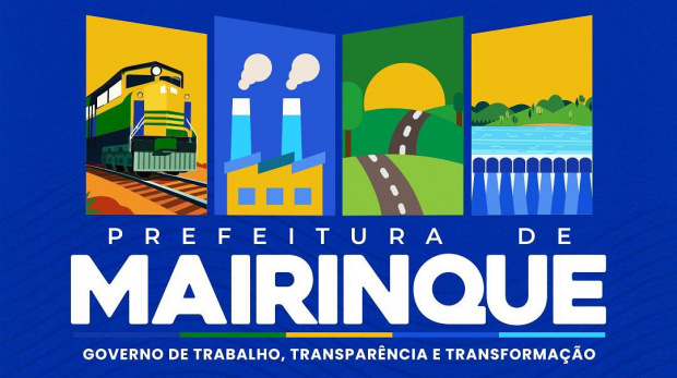 Prefeitura de Mairinque apresenta oficialmente a nova marca da gestão: “Governo de Trabalho, Transparência e Transformação”. Nova identidade visual de Mairinque destaca símbolos que representam a história, a economia e o meio ambiente do município.