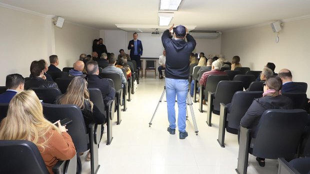 Hospital Amaral Carvalho em Itu: mais um passo rumo à ampliação do acesso ao tratamento oncológico. Reunião reforça apoio do setor empresarial ao projeto. Foto: Prefeitura de Itu