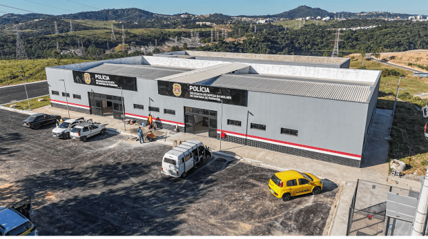 Santana de Parnaíba inaugura novas sedes da Delegacia de Polícia Civil e da Delegacia de Defesa da Mulher, integrando o Complexo de Segurança construído com recursos próprios. A iniciativa fortalece as políticas públicas de segurança e amplia a capacidade de atendimento à população. Foto: SECOM Santana de Parnaíba
