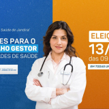 Representantes da comunidade se unem para fortalecer a saúde pública com diálogo e cooperação. Arte: Prefeitura de Jandira