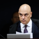 Alexandre de Moraes foi punido com Lei Magnitsky nesta quarta; texto prevê sanções a violadores graves dos direitos humanos Foto: Gustavo Moreno/STF