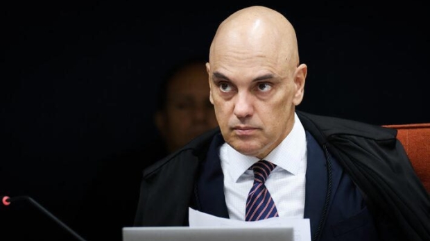 Alexandre de Moraes foi punido com Lei Magnitsky nesta quarta; texto prevê sanções a violadores graves dos direitos humanos Foto: Gustavo Moreno/STF