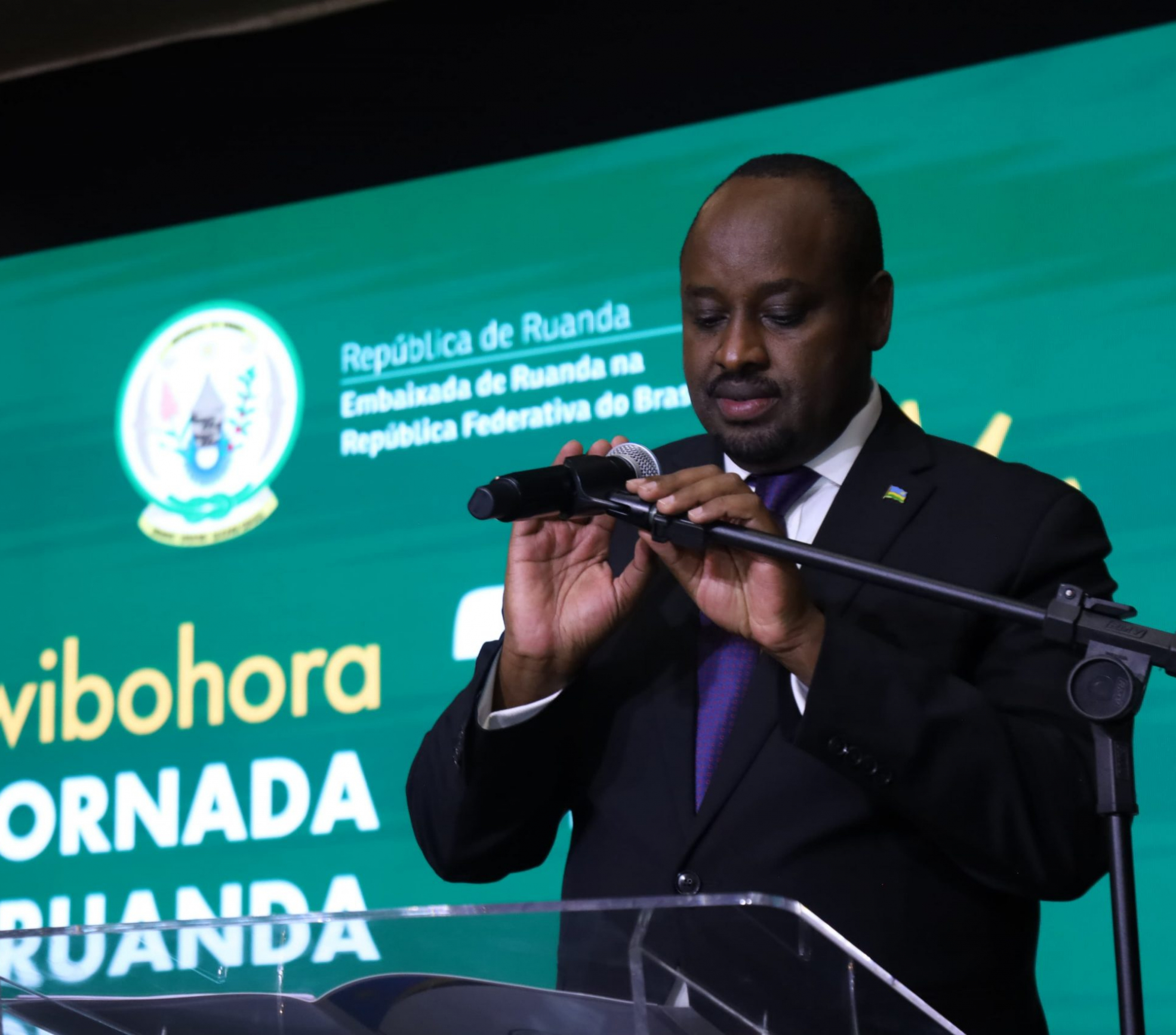 Embaixador Lawrence Manzi celebra o Kwibohora 31 em Brasília