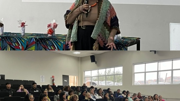 Reflexão, força e representatividade! A Secretaria da Mulher e Igualdade Racial promoveu uma palestra marcante em homenagem ao Dia da Mulher Negra, Latina Americana e Caribenha. Um momento de escuta, empoderamento e afirmação da identidade. Seguimos na luta por equidade e protagonismo para todas as mulheres negras de Jandira! Foto: Prefeitura de Jandira (Redes Sociais/Reprodução)