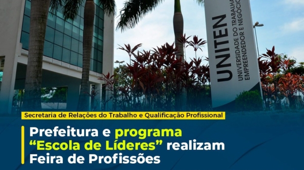 Jovens visitam estandes da Feira de Profissões na Uniten, participam de atividades interativas e assistem a palestras em busca de orientação e oportunidades para o futuro profissional. Foto: Prefeitura De Sorocaba