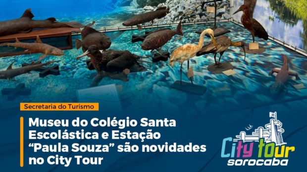 City Tour de Sorocaba passa a incluir visitas ao Museu “Irmã Lydia Renz” e à Estação Ferroviária “Paula Souza”. Foto: Prefeitura De Sorocaba