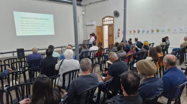 Moradores participam da 2ª Oficina Pública de Revisão do Plano Diretor em São Roque, apresentando ideias e sugestões. Debates em grupos temáticos ajudam a construir um Plano Diretor participativo, sustentável e inclusivo. Foto: Prefeitura De São Roque (Redes Sociais/Reprodução)
