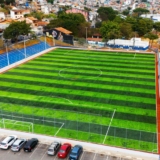 Prefeitura de Carapicuíba entrega revitalização do Campo do Planalto com ampla estrutura para esporte e lazer. Fotos: Prefeitura De Carapicuíba