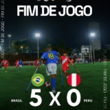 Pela Copa Sul-Americana de Futebol para Amputados 2025, a Seleção Brasileira mostrou novamente sua força e venceu o Peru por 5×0. Dois jogos, duas grandes atuações e uma campanha impecável! Foto: Instagram (@cbfamput – Reprodução) 💛💚⚽