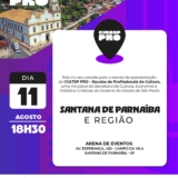 Masterclass do programa CULTSP PRO reúne artistas e agentes culturais em Santana de Parnaíba para discutir formação, oportunidades e o futuro da cultura paulista. Foto: Prefeitura De Santana De Parnaíba (Redes Sociais/Reprodução)