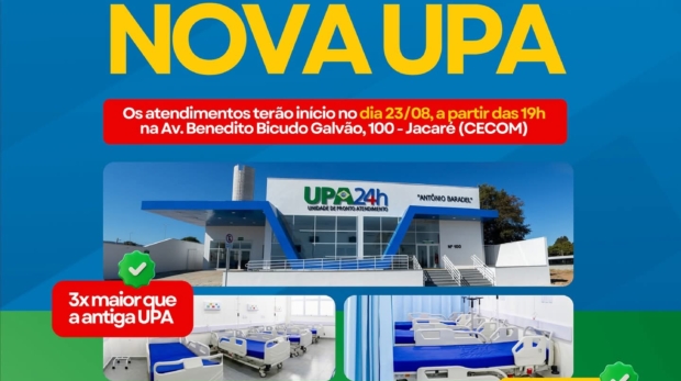 Com estrutura moderna e totalmente equipada, a nova UPA do Jacaré triplica o espaço da antiga unidade e dobra a capacidade de atendimento. A população marcou presença na inauguração desse marco histórico para a saúde de Cabreúva. Foto: Prefeitura De Cabreúva (Redes Sociais/ Reprodução)