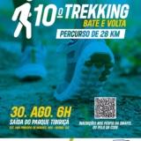 Caminhar, respirar, superar. A 10ª edição do Trekking Bate e Volta está chegando com 28 km de paisagens incríveis e trilhas desafiadoras. Uma jornada para quem busca mais do que aventura: conexão com a natureza e consigo mesmo. Foto: Prefeitura De Santana De Parnaíba (Redes Sociais/Reprodução)