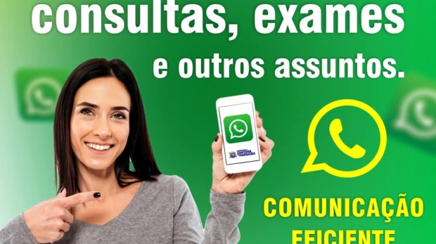Novo canal direto da Prefeitura via WhatsApp facilita o acesso a agendamentos de saúde e avisos importantes. Cadastre-se já e tenha a informação na palma da mão!