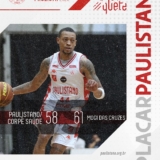 🏀 Disputa acirrada! O Paulistano/CORPe Saúde lutou até o fim, mas foi superado pelo Mogi das Cruzes em casa. Agora, o foco é total no próximo confronto fora de casa. Foto: Paulistano Basquete (Redes Sociais/Reprodução)