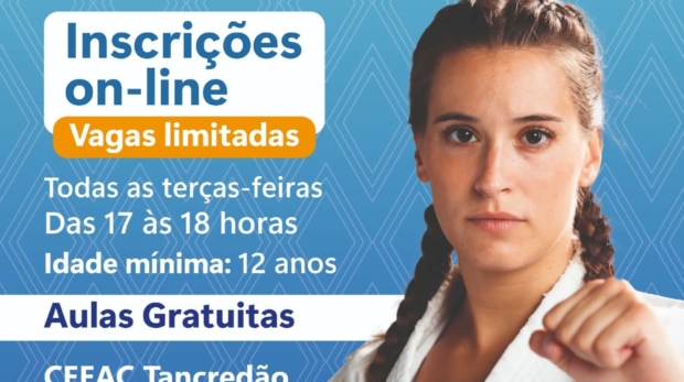 🥋 Mulheres em ação: aulas de defesa pessoal fortalecem corpo e mente no Tancredão! As vagas são limitadas e as primeiras turmas já estão quase completas! Foto: Prefeitura De Carapicuíba (Redes Sociais / Reprodução)