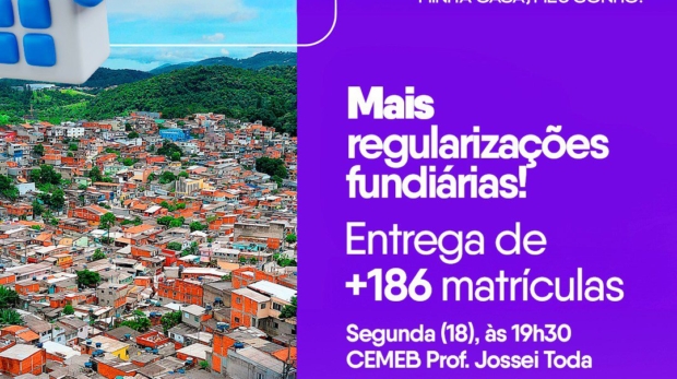 Segurança jurídica e dignidade garantidas! Moradores de Santa Rita comemoram a conquista do título definitivo de suas residências. Emoção e conquista: mais 186 famílias de Itapevi agora têm suas casas regularizadas com a entrega das matrículas pelo programa Documento Legal – Minha Casa, Meu Sonho! 🏠💜 Foto: Prefeitura De Itapevi (Redes Sociais/Reprodução)