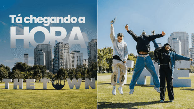 Prefeitura de São Paulo apoia o The Town 2025 com ações integradas de mobilidade, segurança e infraestrutura urbana. Montagem: Facebook  (Prefeitura De São Paulo - Reprodução)