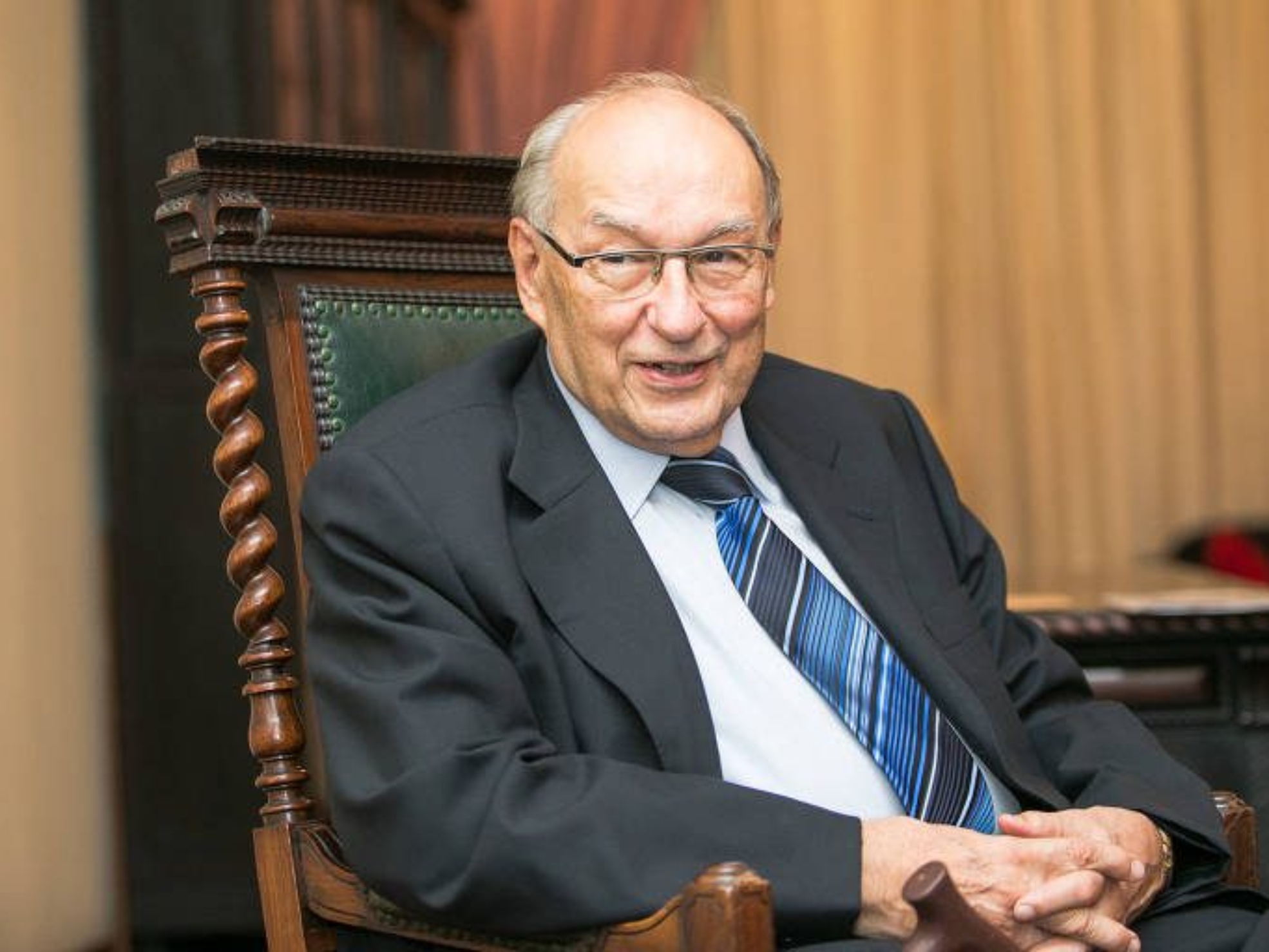 Ives Gandra da Silva Martins defende ação do setor privado como alternativa para mitigar os efeitos do "tarifaço" imposto pelos EUA.
(Foto: Andreia Tarelow)