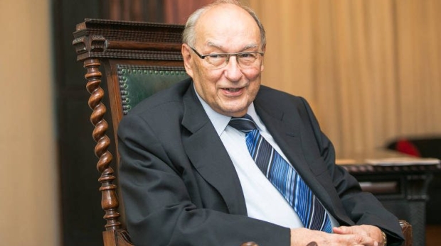 Ives Gandra da Silva Martins defende ação do setor privado como alternativa para mitigar os efeitos do "tarifaço" imposto pelos EUA.
(Foto: Andreia Tarelow)