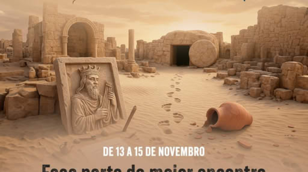 Participantes imersos em descobertas arqueológicas que conectam história, fé e ciência no Congresso Online.  Foto: Divulgação Congresso de Arqueologia Bíblica