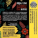 A Academia Independente de Letras é uma instituição voltada à valorização da literatura e da cultura brasileira, promovendo ações de reconhecimento, publicações coletivas, eventos literários e intercâmbio entre escritores de diferentes regiões. Foto: Ail Ordem Scriptorium - Academia Independente de Letras (Redes Sociais) Reprodução)