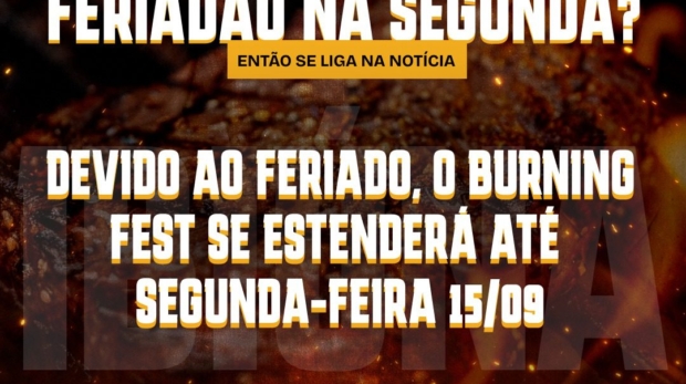 Sabor, fumaça e música boa: o Burning Fest transformou Ibiúna no verdadeiro paraíso dos amantes do churrasco! Foto: Divulgação 