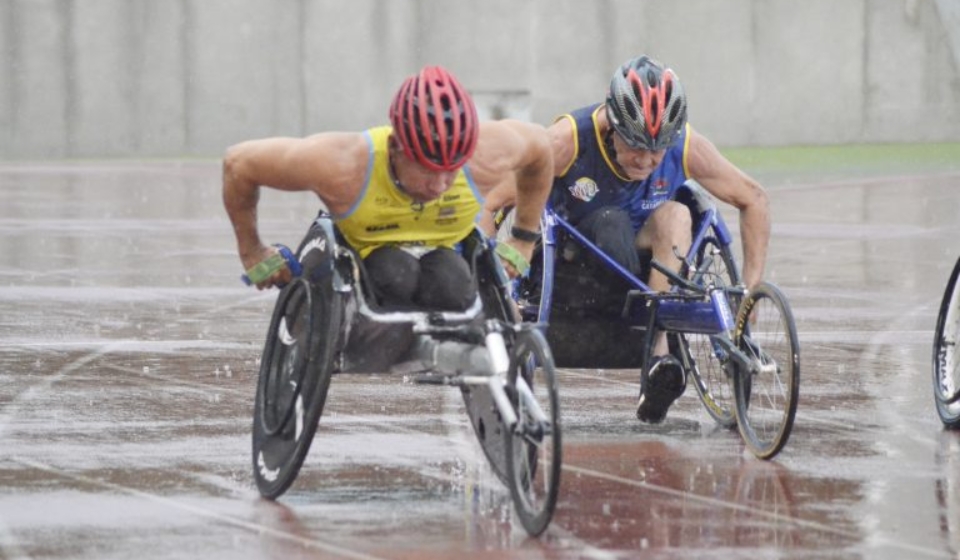 Neste ano, o Paresp apresenta duas novas modalidades: além de atletismo, natação e vôlei sentado, presentes em 2024, rúgbi em cadeira de rodas e halterofilismo foram inseridos na programação. Foto: Instituto Athlon
