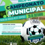Três campos, uma só paixão: o futebol vargengrandense entra em campo neste domingo! Foto: Prefeitura De Vargem Grande Paulista - VGP (Redes Sociais/Reprodução)