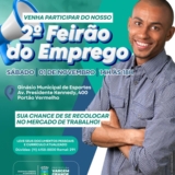 Participe do 2º Feirão do Emprego de Vargem Grande Paulista e dê o próximo passo na sua carreira!  Foto: Prefeitura De Vargem Grande Paulista - VGP (Redes Sociais/Reprodução)
