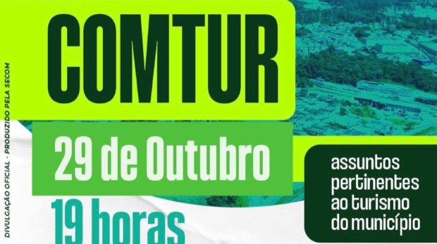 Turismo se faz com participação! Participe da Reunião do COMTUR e ajude a construir o futuro do turismo em Vargem Grande Paulista. Foto: Prefeitura De Vargem Grande Paulista - VGP (Redes Sociais/Reprodução)