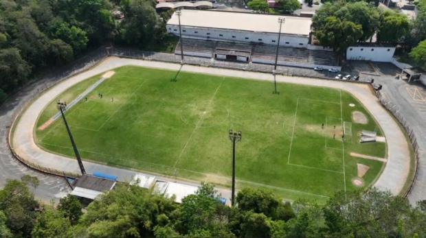 Com investimento de R$ 1 milhão, Estádio Quintino de Lima inicia obras de revitalização em São Roque. Foto: Prefeitura De São Roque