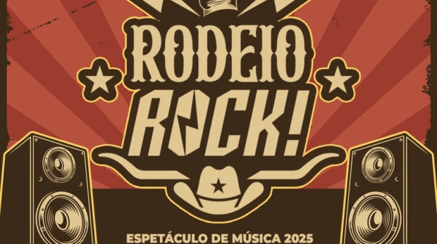 A Casa da Cultura Cora Coralina une viola e guitarra em uma explosão de energia no espetáculo “RODEIO ROCK! – Do Sertanejo ao Rock!”.  Foto: Prefeitura De Araçariguama (Redes Sociais/Reprodução)