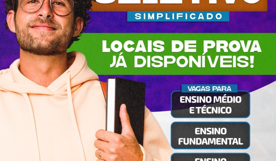 Locais de prova liberados! Consulte agora e garanta sua preparação para o Processo Seletivo Simplificado de Jandira! Foto: Prefeitura De Jandira (Redes Sociais/Reprodução)