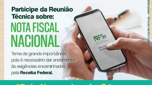 Profissionais da contabilidade participam de reunião técnica promovida pela Prefeitura de Vargem Grande Paulista sobre a implantação da Nota Fiscal Nacional. Foto: Prefeitura De Vargem Grande Paulista - VGP (Redes Sociais/Reprodução)