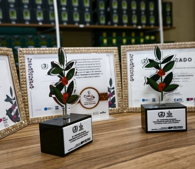 Troféus da edição de 2024. Foto de Gilberto Marques_SAA