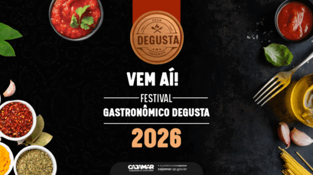 Vem aí uma edição recheada de novos sabores, experiências exclusivas e a maior vitrine gastronômica que Cajamar já viu! Foto: Prefeitura De Cajamar
