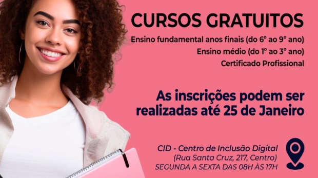Araçariguama abre inscrições para cursos gratuitos de Educação de Jovens e Adultos – NOVA EJA 2026