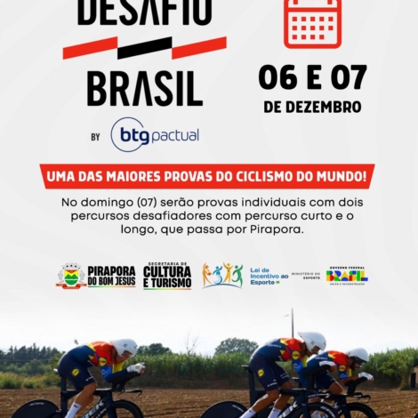 Atletas enfrentam desafios e adrenalina na Estrada dos Romeiros durante o La Vuelta Desafio Brasil em Pirapora do Bom Jesus. Foto: Prefeitura De Pirapora Do Bom Jesus (Redes Sociais/Reprodução)