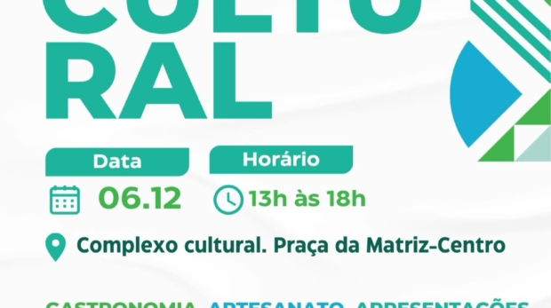 Um dia de cultura, talentos e solidariedade: venha prestigiar a Feira Cultural e celebrar nossa comunidade! Foto: Prefeitura De Vargem Grande Paulista - VGP (Redes Sociais/Reprodução)