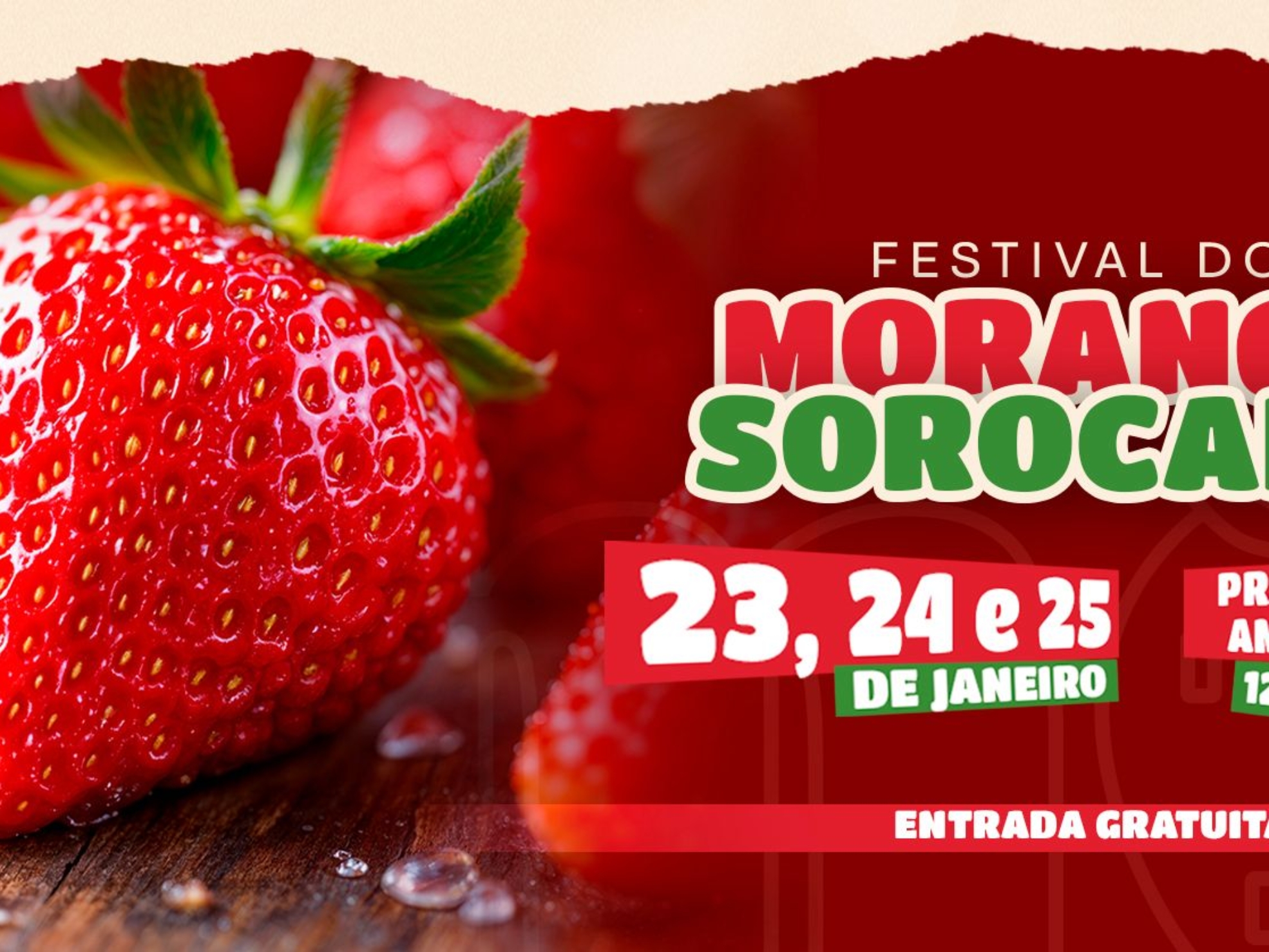 Morango, cervejas artesanais e diversão para toda a família vão tomar conta da Praça da Amizade neste fim de semana. Foto: Divulgação