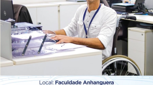 Candidatos participam do Feirão de Empregos PcD realizado em Osasco, com mais de 1.000 vagas exclusivas oferecidas por empresas parceiras no campus da Faculdade Anhanguera. Foto: Prefeitura De Osasco (Redes Sociais/Reprodução)