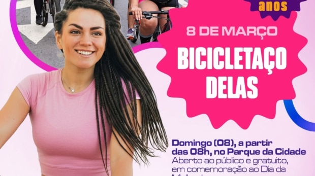 Itapevi promove Bicicletaço Delas no Dia da Mulher, com pedalada e concentração no Parque da Cidade. Foto: Prefeitura De Itapevi (Redes Sociais/Reprodução)