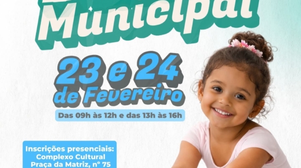 A Prefeitura de Vargem Grande Paulista abrirá inscrições para o Ballet Municipal, destinado a crianças de Vargem Grande Paulista com idades entre 5 e 11 anos. Foto: Prefeitura De Vargem Grande Paulista (Redes Sociais/Reprodução)